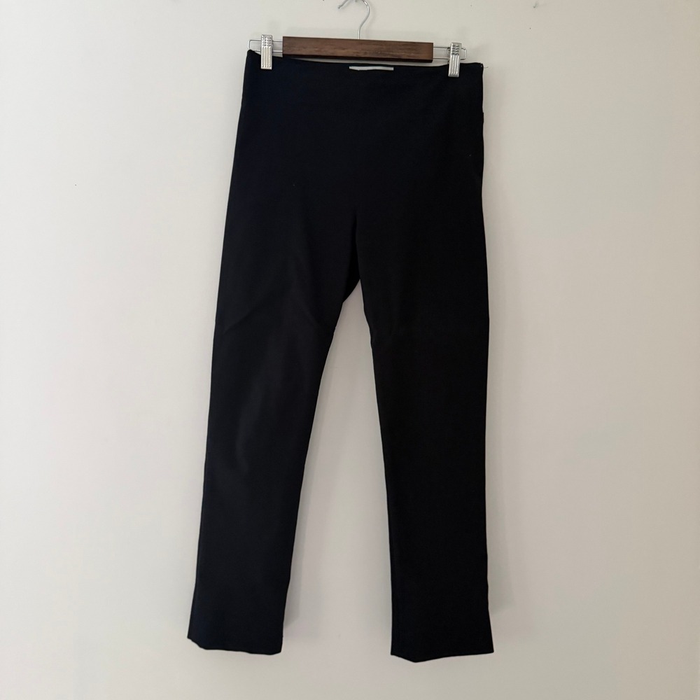 MM.LaFleur Foster Pant Slim Leg Trousers Black Stretch Professional Women Size 6